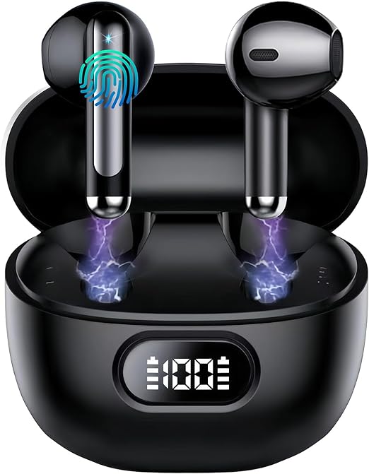 Bluetooth Earbuds Wireless 5.3 LED Display