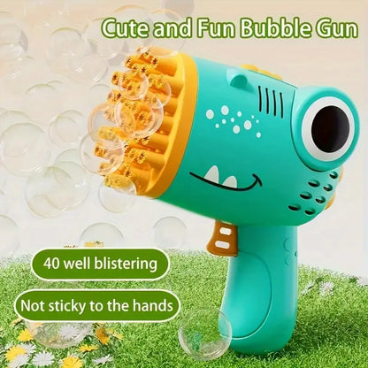 Handheld Dinosaur Bubble Machine